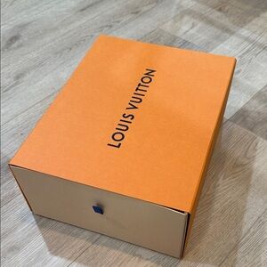 Louis Vuitton Orange and Tan Box